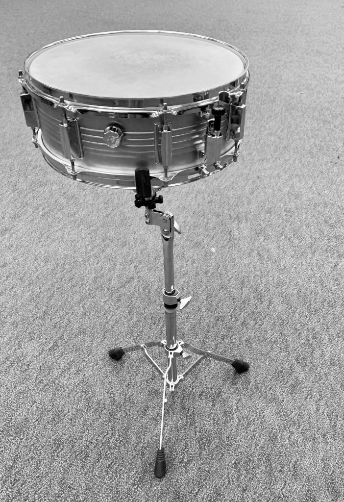 Snare on stand