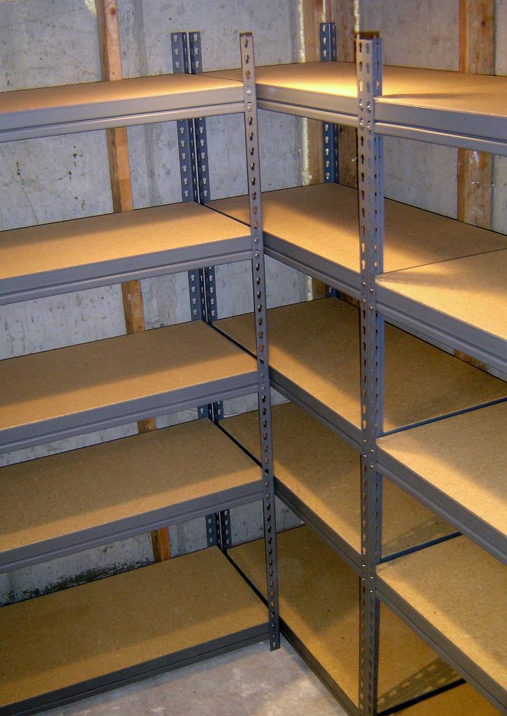 CC license attribution: "Food Storage Shelving" by Jesse Michael Nix is licensed under CC BY-NC 2.0 
